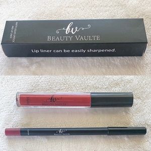 Beauty Vaulte Erupt Lip Set, Natty Nat Matte Liquid Lipstick & Carmin Lip Liner